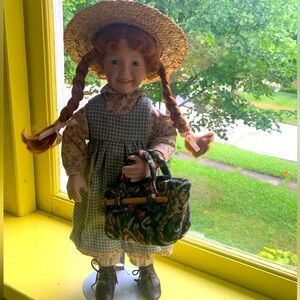 Ashton Drake “Anne of Green Gables” Porcelain Doll